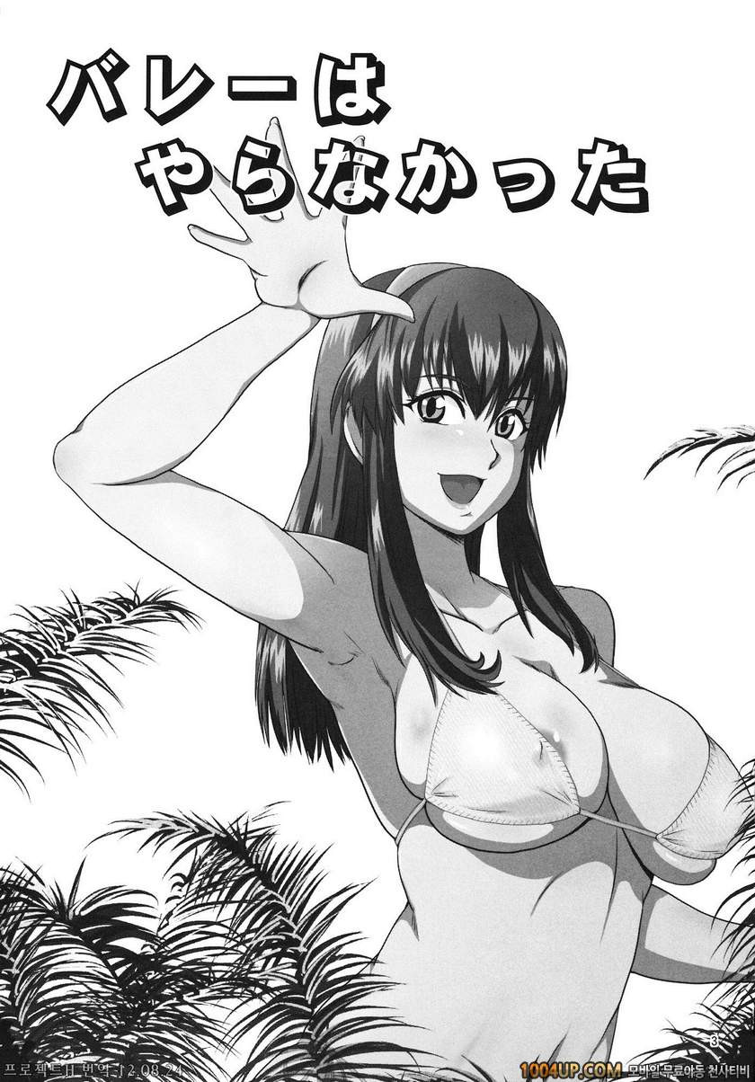 발리볼은 하지 않았다 (DOA) (C82)_by 망가 이미지 #1
